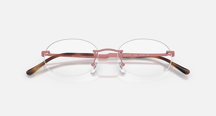 レイバン公式ストア】 Ray-Ban® RB3767V OPTICS メガネ | ピンク