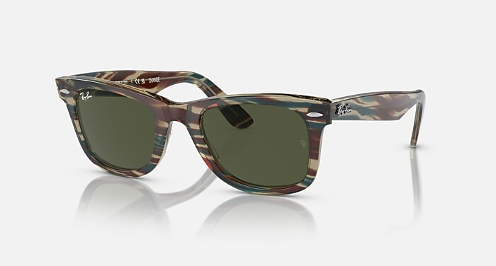 ORIGINAL WAYFARER CHANGE Sunglasses in Photo Striped Grey and