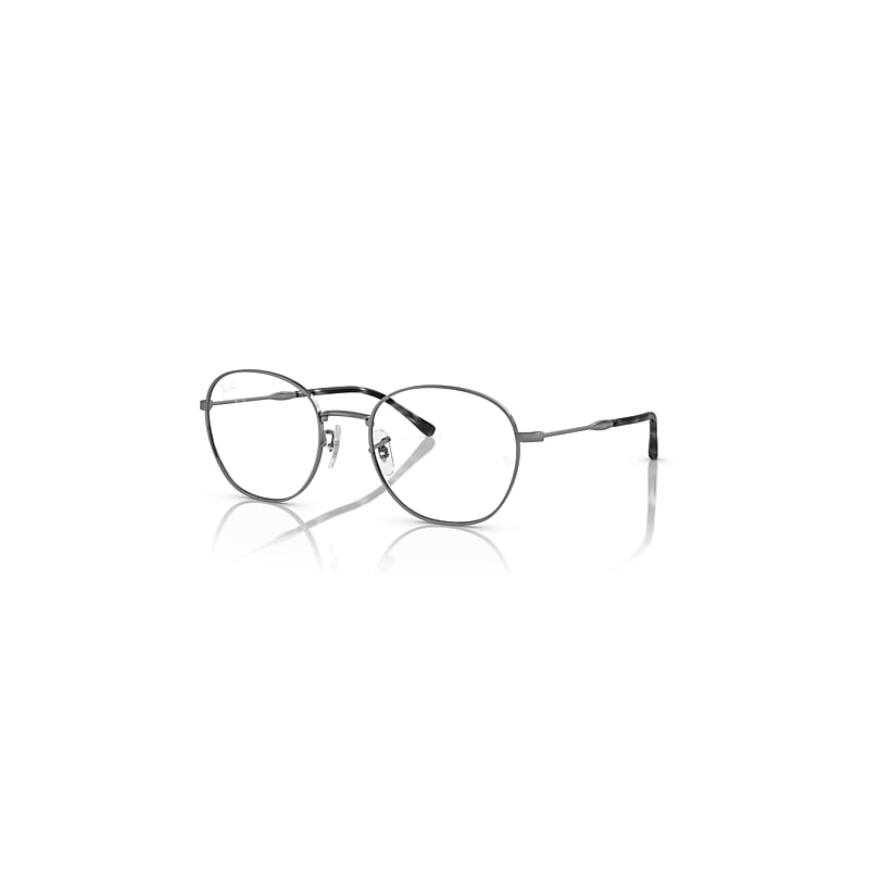 Ray-Ban Eyeglasses   Optics - Gunmetal Frame Clear Lenses Polarized 53-20, RB6509