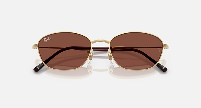 RB3749 Sunglasses in Arista Gold and Red (55-18) - RB3749 | Ray