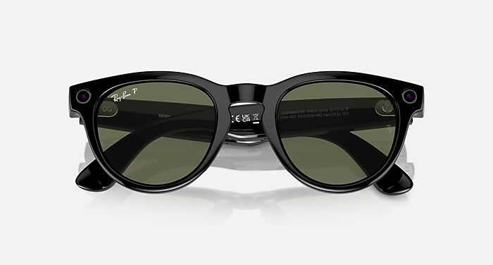RAY-BAN META (GEN 1) HEADLINER Polarized AI Glasses in Black and G