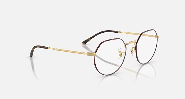 レイバン公式ストア】 Ray-Ban® JACK OPTICS メガネ | マットハバナ