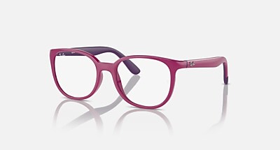 RB1631 OPTICS KIDS BIO-BASED Eyeglasses with Dark Grey On Orange