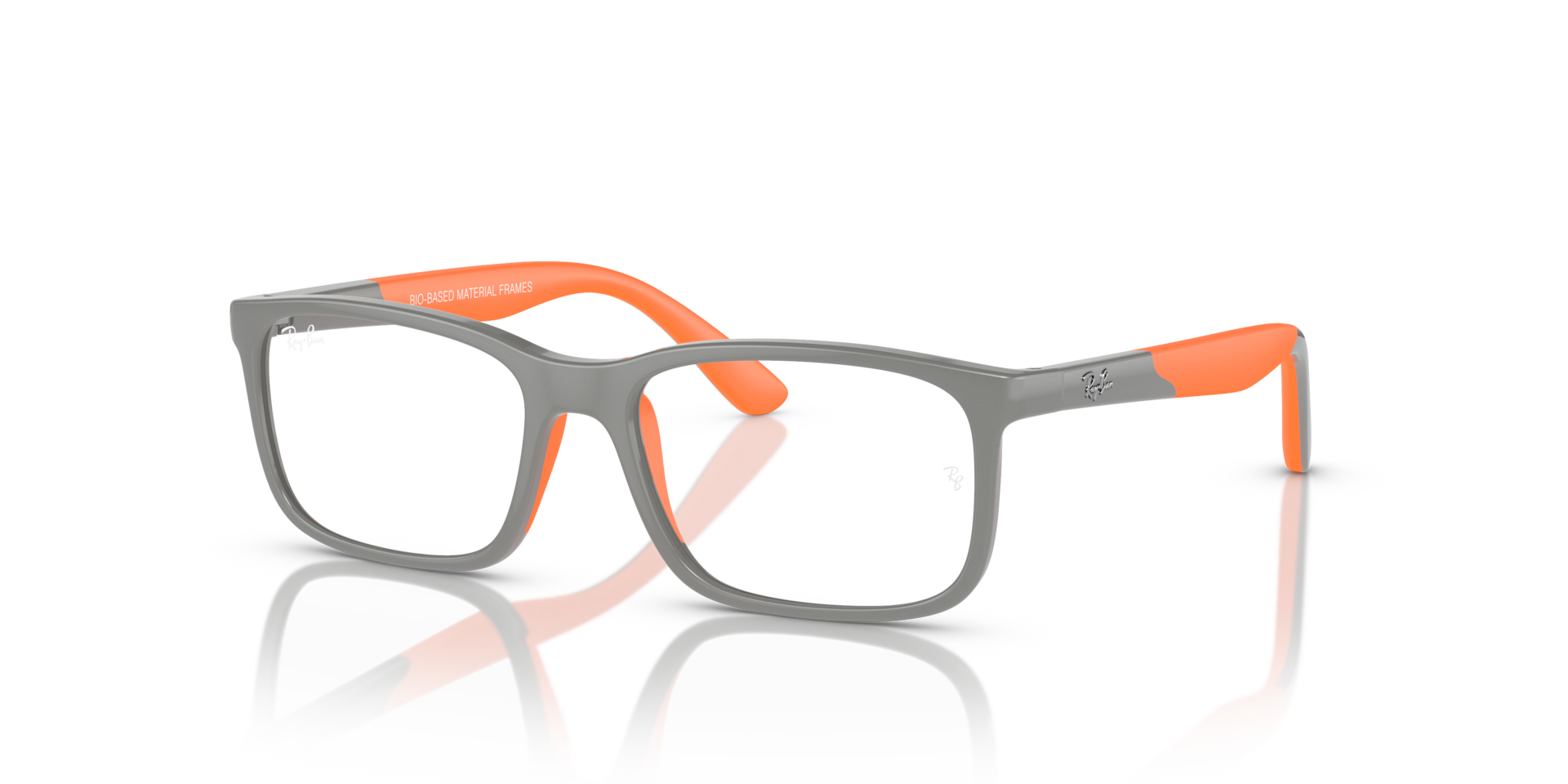 Ray-Ban Rb1621 Optics Kids Bio-based - Monture Gris Sur Orange Verres Incolore 49-15 polariss 76 €