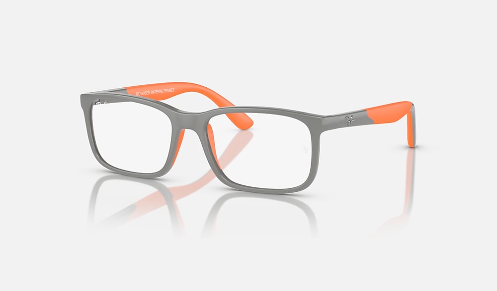 RB1621 OPTICS KIDS BIO-BASED Eyeglasses with Grey On Orange Frame