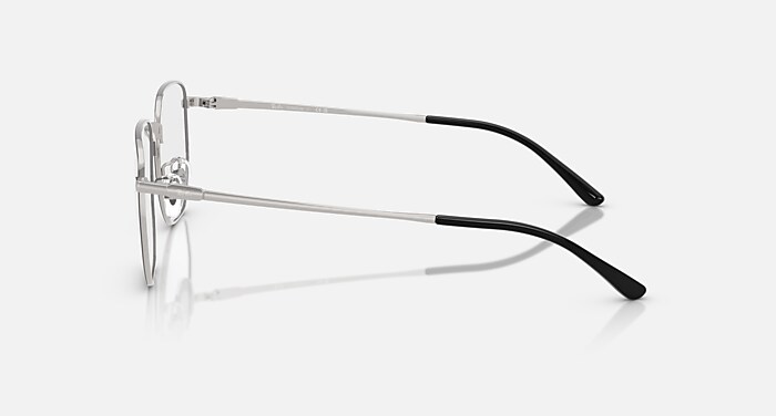 眼鏡市場　乱視用メガネ　シルバーフレーム レイバン公式ストア】 Ray-Ban® RB8776D OPTICS メガネ | シルバー上に