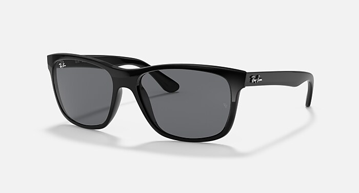 Ray-Ban サングラス 本体 RB4181 サングラス ブラック と ダークグレー (57-16) - RB4181
