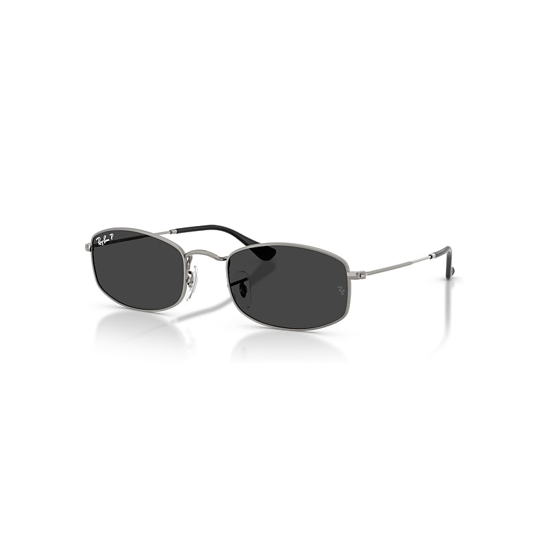 Ray-Ban Sunglasses   - Gunmetal Frame Black Lenses Polarized 52-21, RB3832