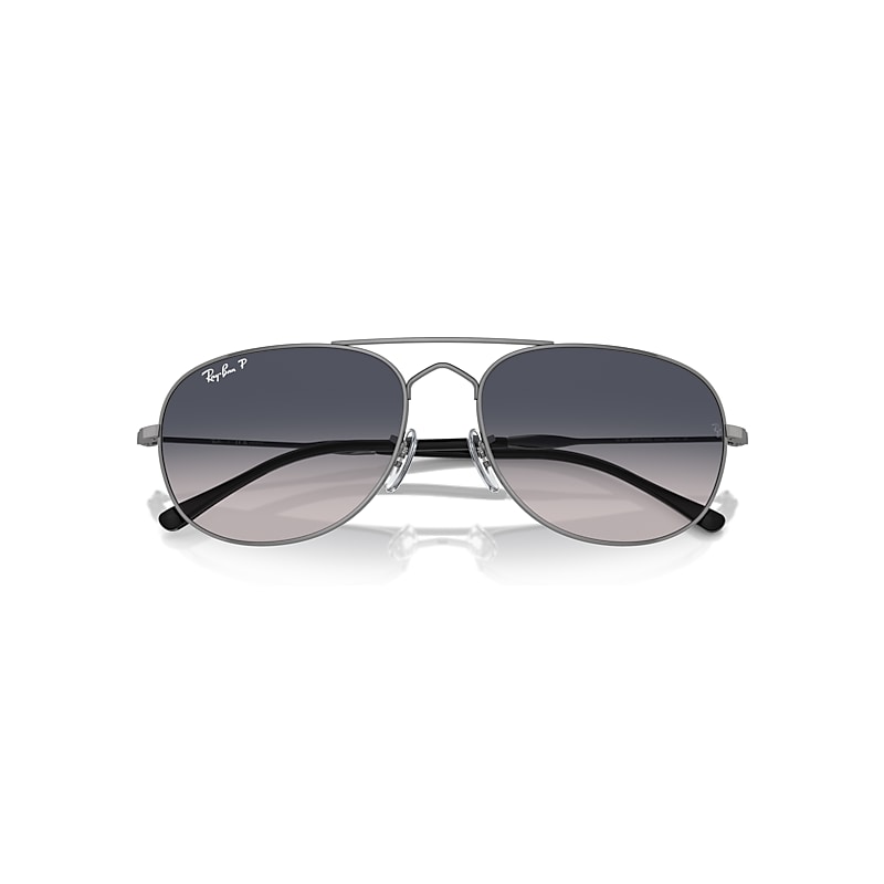 Ray-Ban RB3735 Bain Bridge Polarized 004/78 Men's Sunglasses Gunmetal Size 57