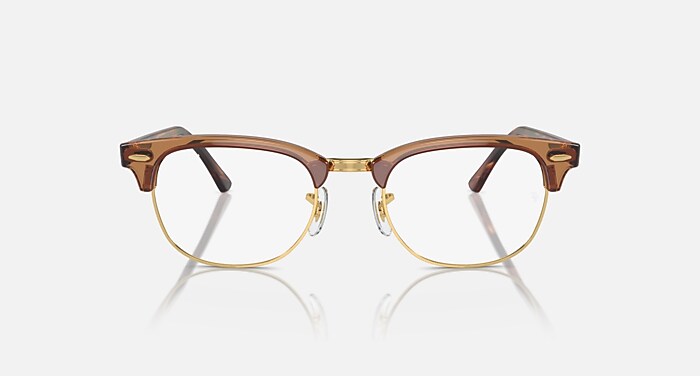 CLUBMASTER OPTICS LIMITED Eyeglasses with Transparent Brown On