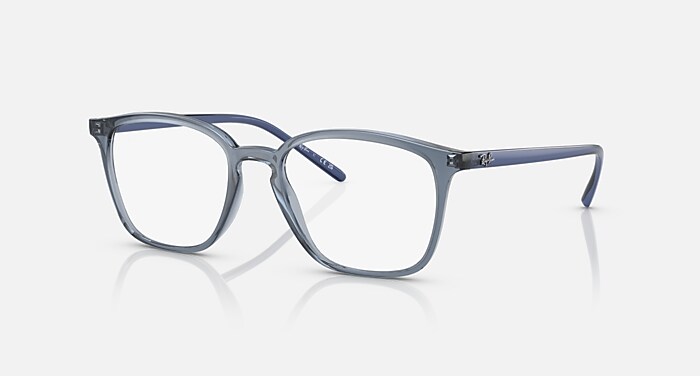 レイバン公式ストア】 Ray-Ban® RB7185 OPTICS メガネ | 透明ダーク