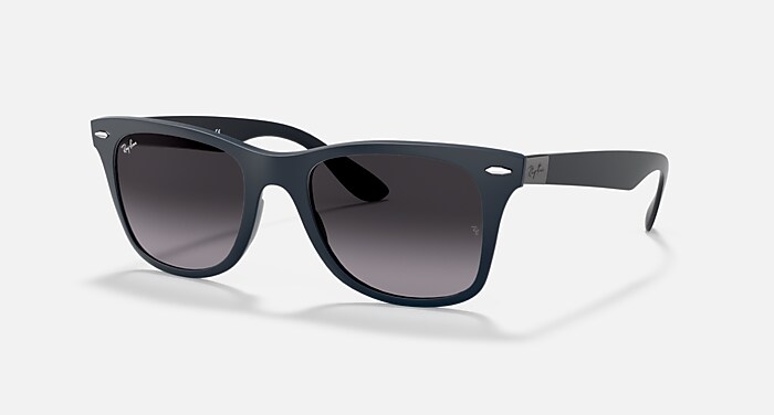 NEW WAYFARER CLASSIC Sunglasses in Rubber Black and Blue (52-18
