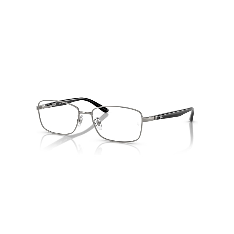 Ray - Ban Unisex Transparent Ray - Ban Rx6527d 2502 Optical Frames Metal Grey Pillow Normal - Image 4