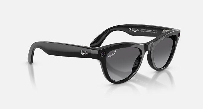 RAY-BAN META SKYLER - GEN 2 Sunglasses in Black and Polarized 