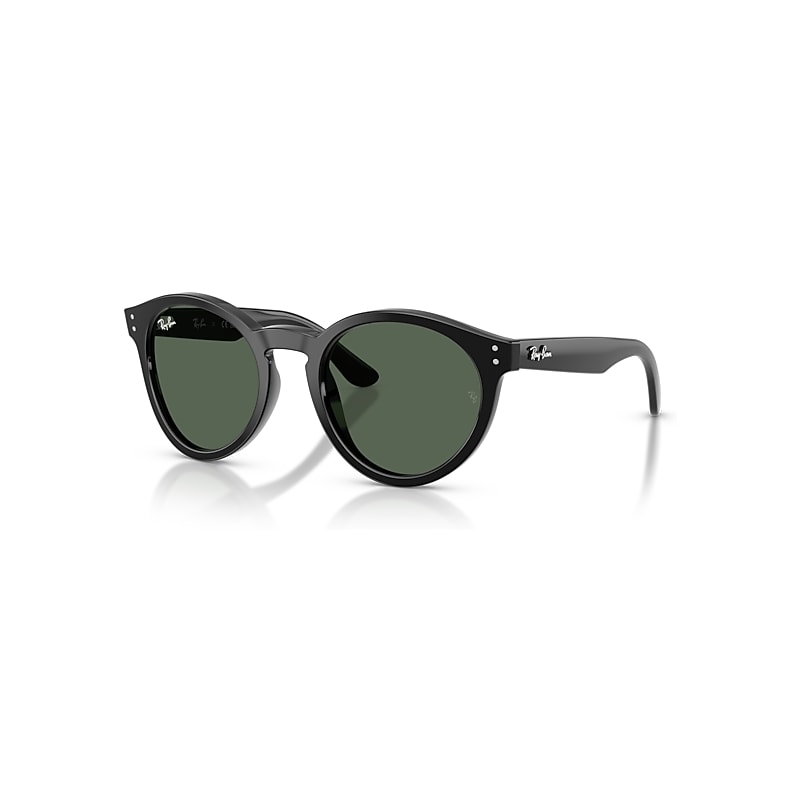 Ray-Ban Sunglasses  2180 Reverse - Black Frame Green Lenses 52-22, RBR0505S