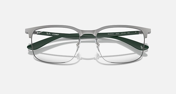 RB6518 OPTICS Eyeglasses with Gunmetal On Gunmetal Frame - RB6518