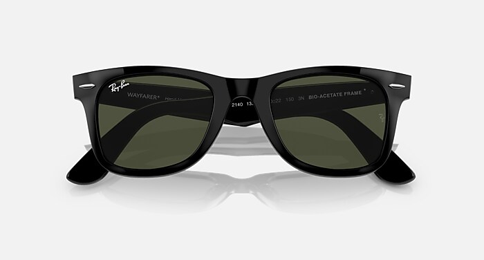 Óculos de Sol ORIGINAL WAYFARER BIO-BASED em Preto e Verde