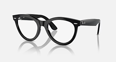 WAYFARER WAY OPTICS メガネ ブラック と クリア (51-21) - RB2241VF