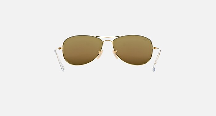 COCKPIT Sunglasses in Gold and Blue Flash (56-14) - RB3362 | Ray
