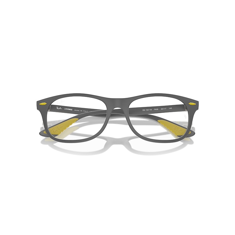 Ray-Ban Eyeglasses Grey Frame Lenses Polarized 55-17