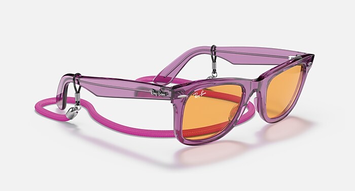 ORIGINAL WAYFARER COLORBLOCK サングラス トランスペアレント
