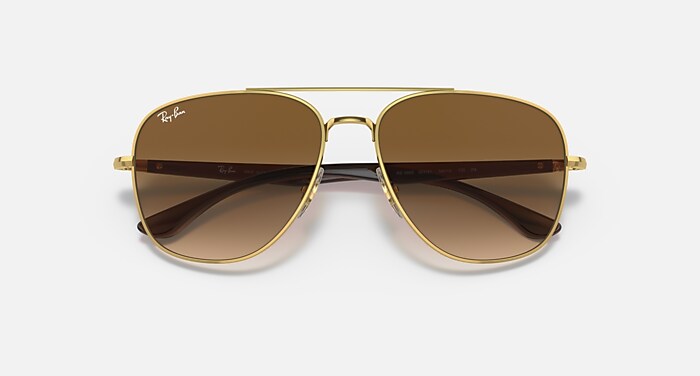 RB3683 Sunglasses in Arista Gold and Brown - RB3683 | Ray-Ban® US