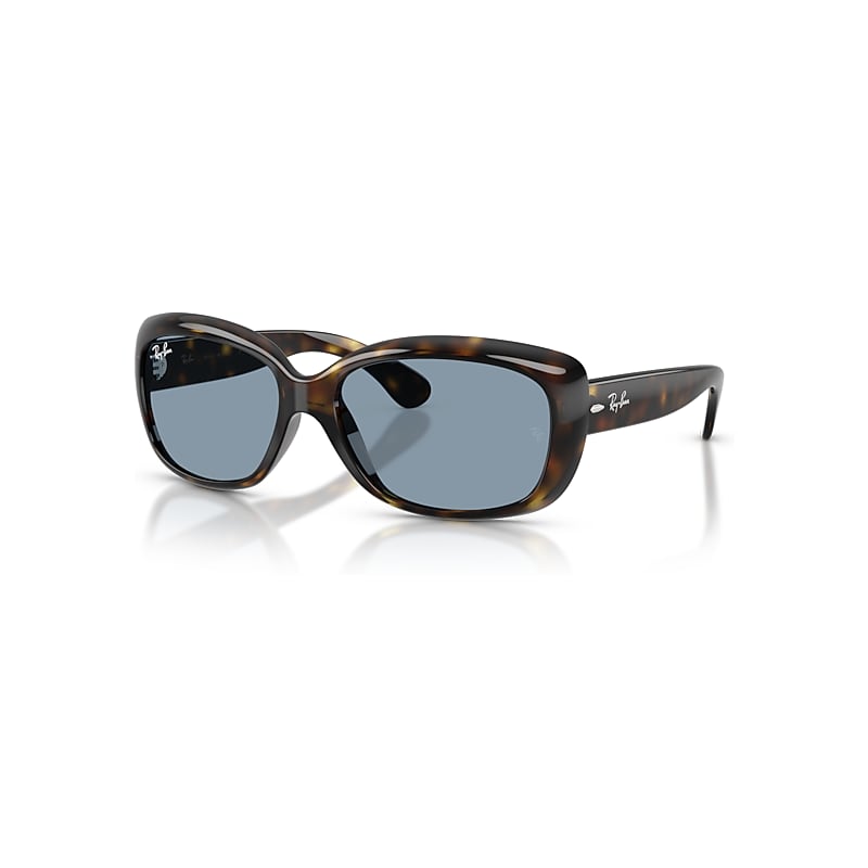 Ray - Ban Blue Rb4101 Jackie Ohh 710/56 Woman Sunglasses Nylon Turtle Butterfly Normal - Image 4