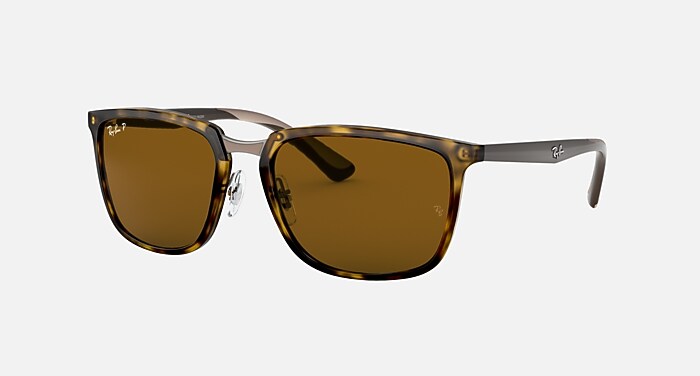 〈rab_〉様 RB4303 Polarized Sunglasses in Light Havana and Brown Polarized