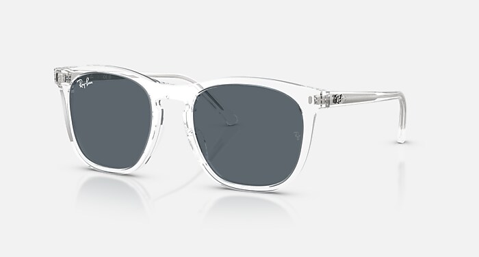 RB2210 Sunglasses in Transparent and Blue (53-21) - RB2210 | Ray