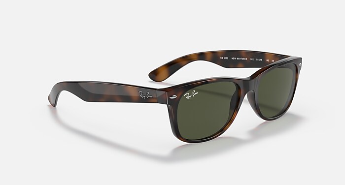 NEW WAYFARER CLASSIC Sunglasses in Tortoise and G-15 Green  display picture 1