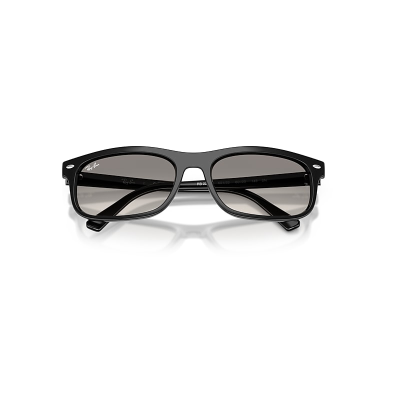 Ray-Ban RB2224F Asian Fit 601/32 Men's Sunglasses Black Size 57