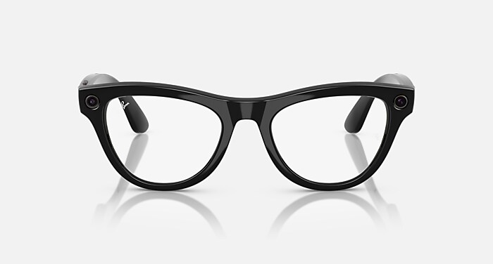 RAY-BAN META SKYLER - GEN 1 Sunglasses in Black and Clear/Amethyst
