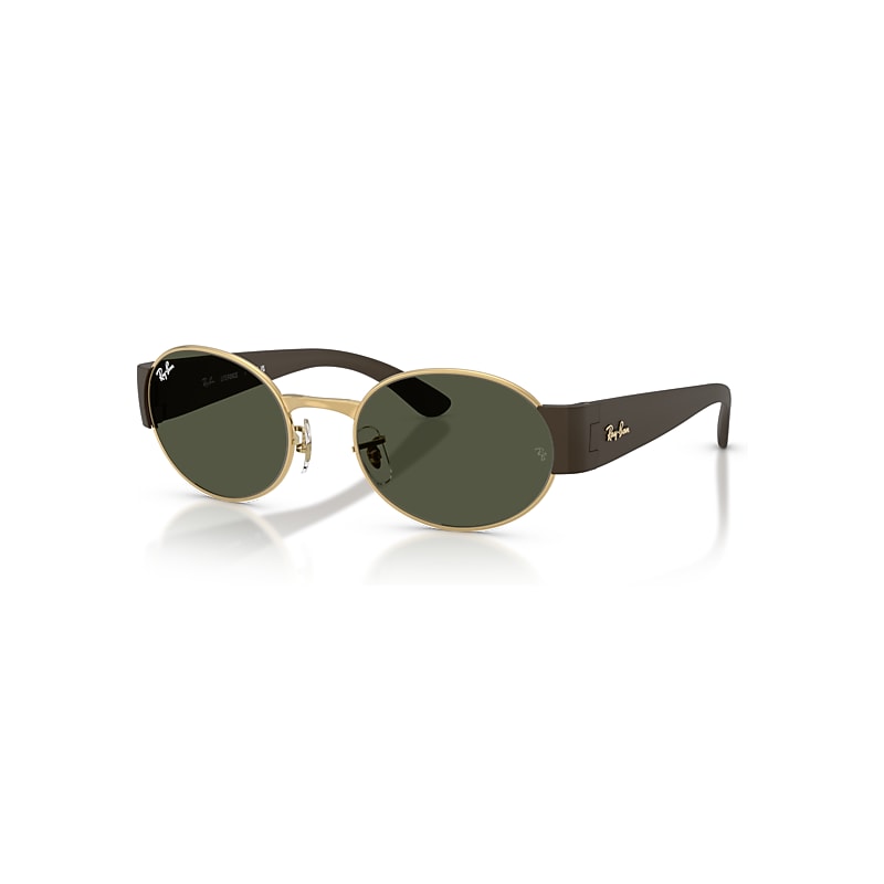 Ray-Ban Sunglasses   - Sand Brown Frame Green Lenses 54-20, RB3770