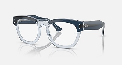 レイバン公式ストア】 Ray-Ban® MEGA HAWKEYE OPTICS メガネ | ブルー