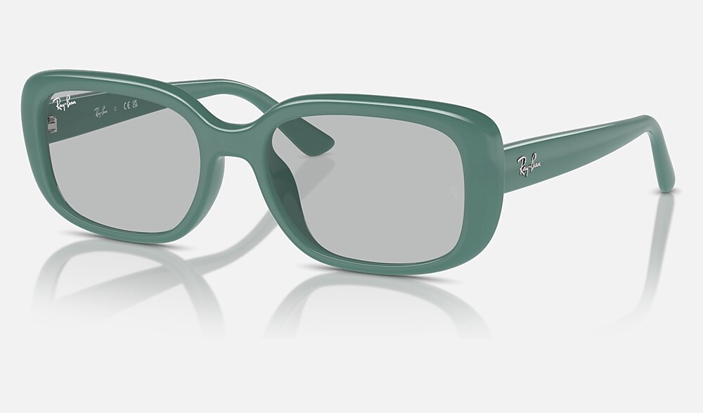 RB4421D BIO-BASED Sunglasses in Algae Green and Light Grey (56-18