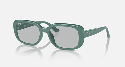 RB4421D BIO-BASED Sunglasses in Black and Dark Pink (56-18