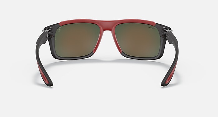 RB4364M SCUDERIA FERRARI COLLECTION サングラス ブラック と レッド