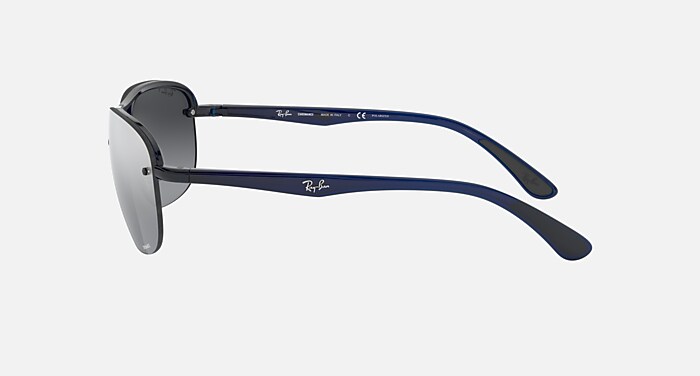 RB4275 POLARIZED+ LENSES Polarized Sunglasses in Blue and Grey