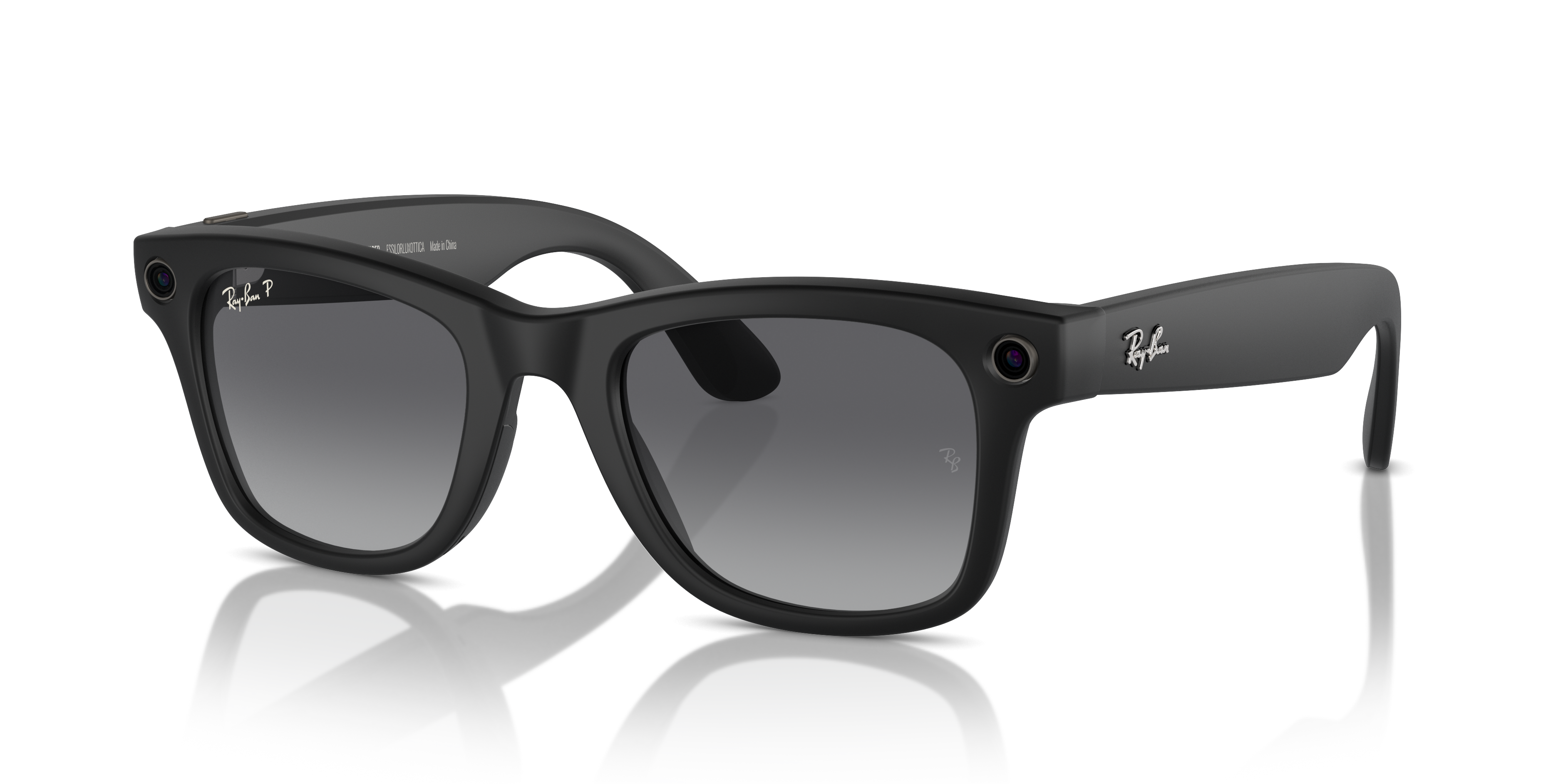 RAY-BAN META WAYFARER - GEN 1 Sunglasses in Black and Graphite