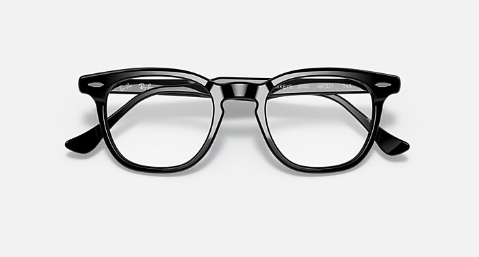HAWKEYE OPTICS Polarized Eyeglasses with Black and Clear (48-21