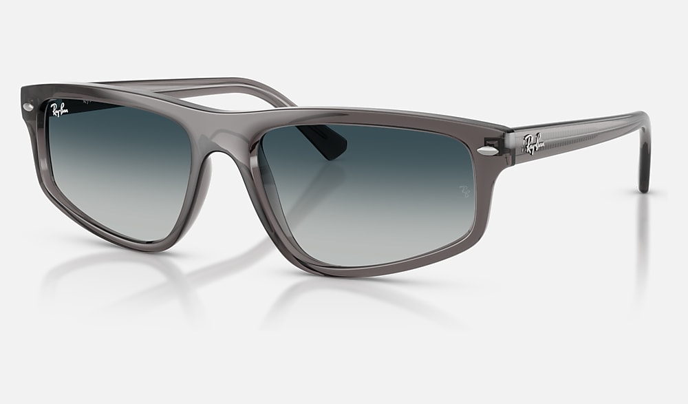 RB2225 Sunglasses in Opal Light Grey and Grey Gradient Blu (57-18
