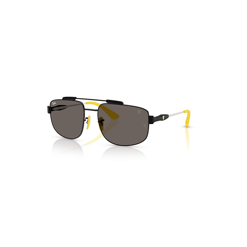 Ray-Ban Unisex Sunglass RB3789M Scuderia Ferrari Collection - Frame color: Black, Lens color: Dark Grey - Image 5