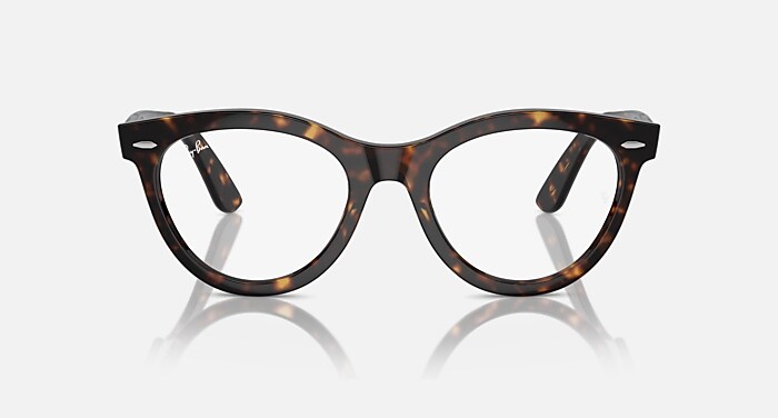 WAYFARER WAY OPTICS Eyeglasses with Havana and Clear (51-21