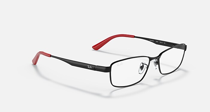 RB6452 OPTICS メガネ ブラック と クリア (56-16) - RB6452D
