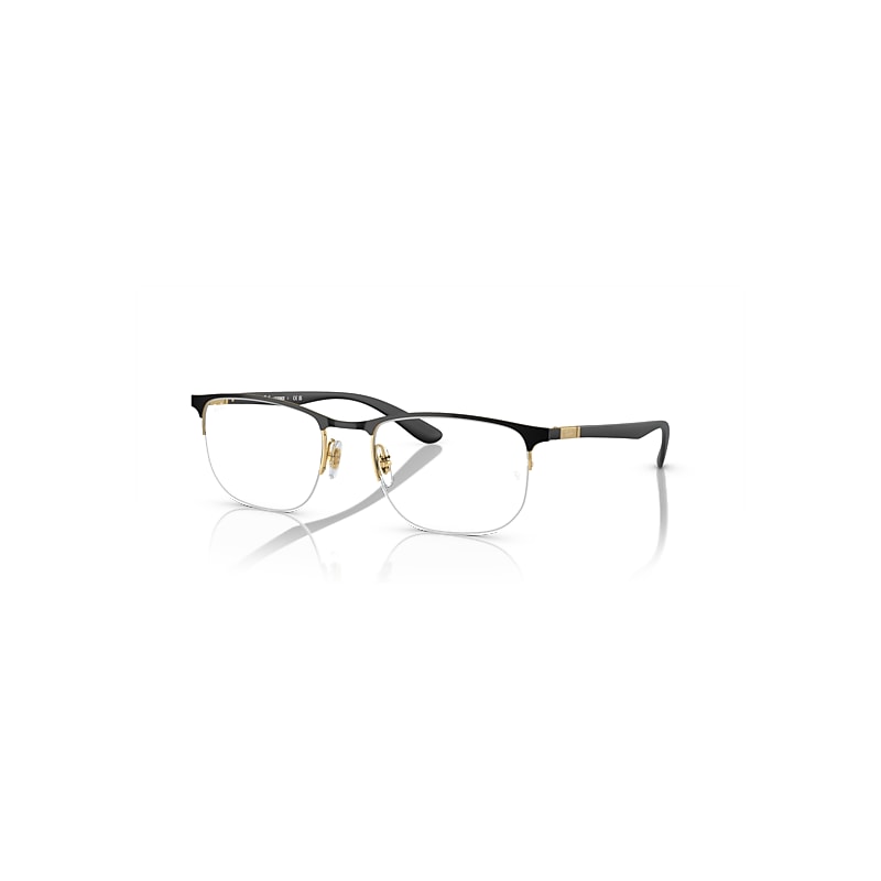 Ray-Ban Rb6513 Optics  Sand Grau Fassung Klar Glas Polarisiert 53-20