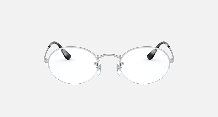 OVAL GAZE Eyeglasses with Silver Frame - RB6547 | Ray-Ban® ASEAN