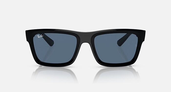 WARREN BIO-BASED Sunglasses in Black and Dark Blue - RB4396F | Ray