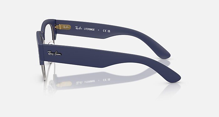 MEGA CLUBMASTER OPTICS LITEFORCE Eyeglasses with Sand Blue On