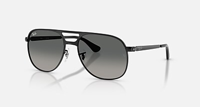 BILL MAX Sunglasses in Gunmetal and Dark Grey (56-17) - RB3793