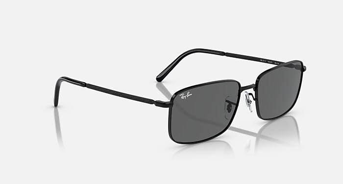RB3717 Sunglasses in Black and Dark Grey - RB3717 | Ray-Ban® CA